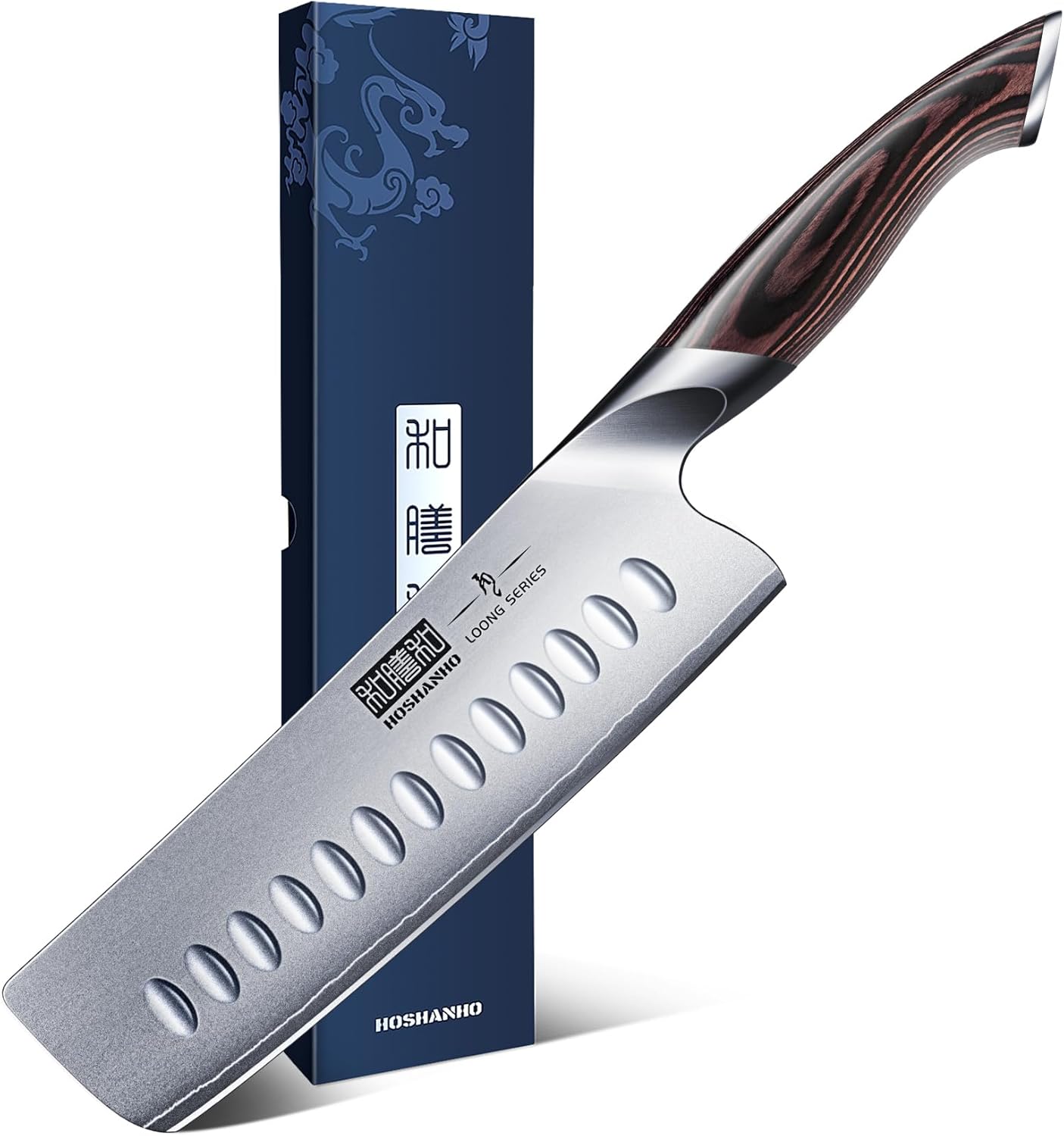 Nakiri Küchenmesser, 18cm Nakirimesser Silber