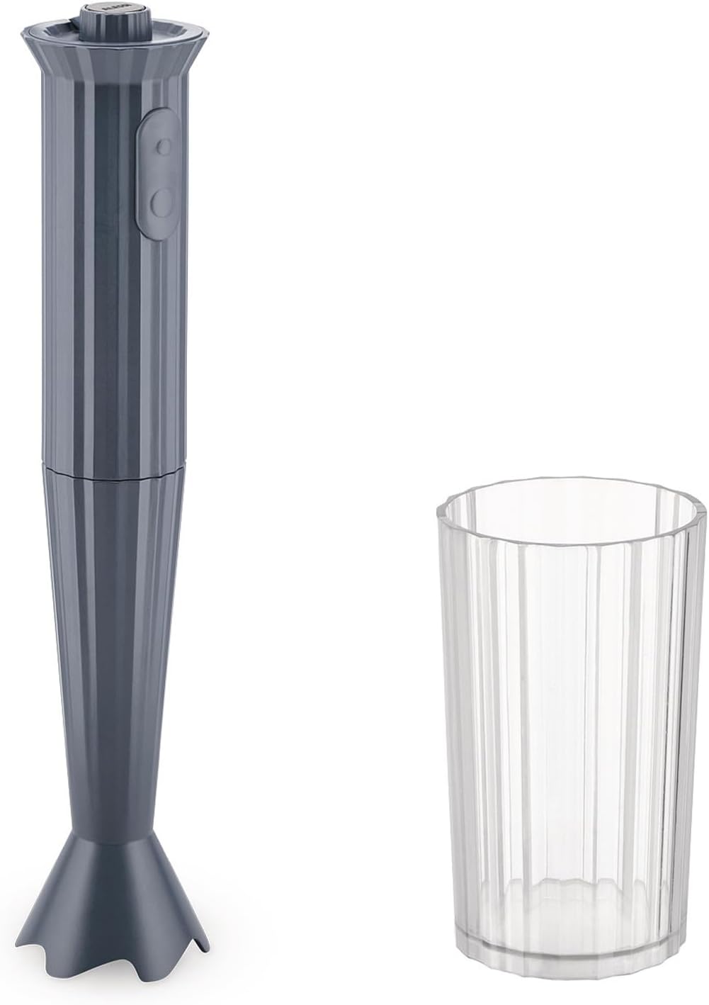Plissé MDL10 Stabmixer mit Messglas, One size Grau