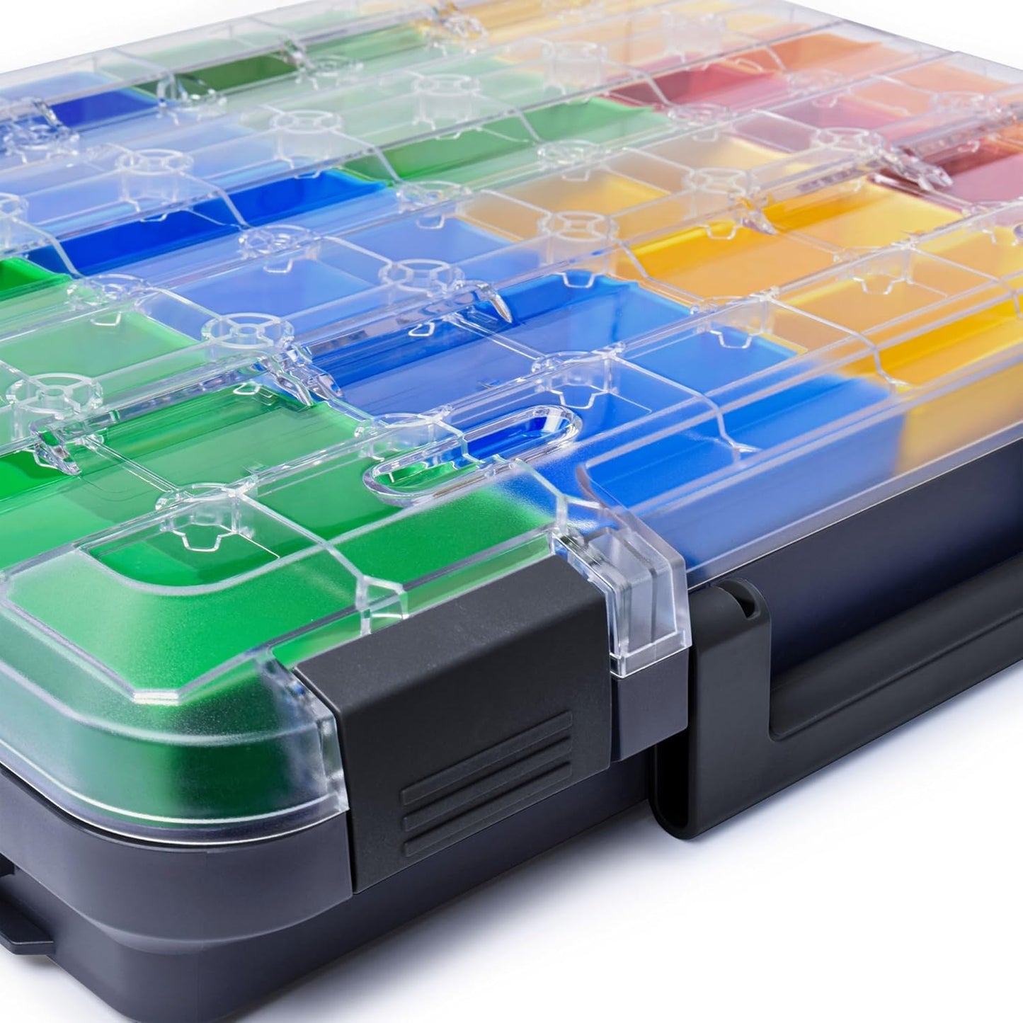 Sortimentskasten mit Klappgriff T-BOXX 320 inkl. Insetbox T2, T2 Anthrazit