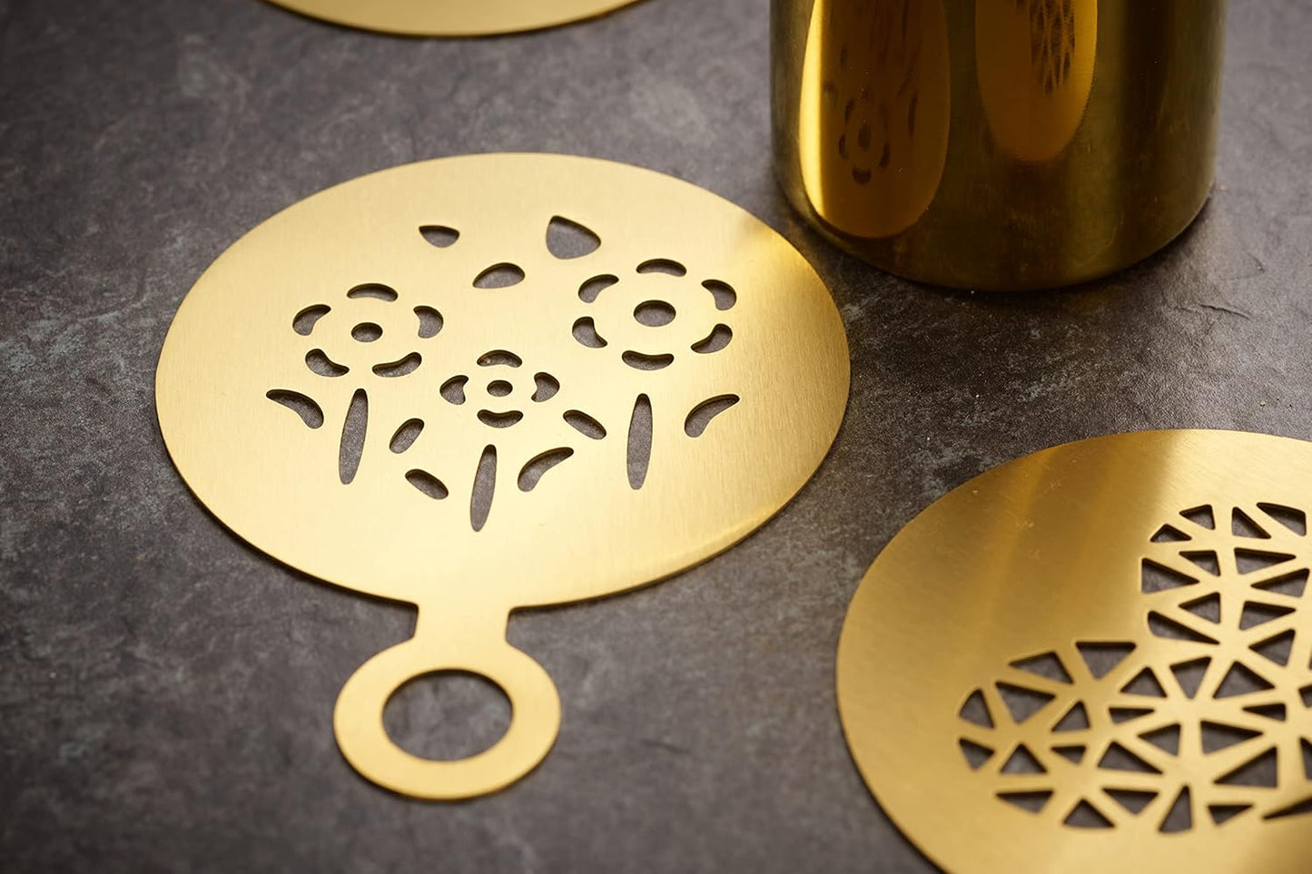 23-teiliges Kaffeezubehör-Set, Gold-edition 350 ml