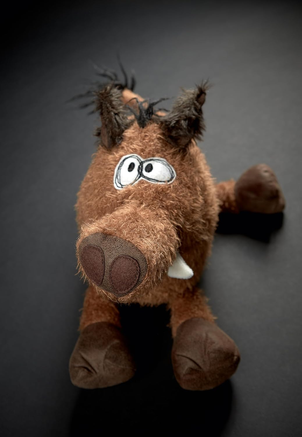 Wildschwein Kuscheltier Hunters Bacon 33cm, Braun/Wildschwein