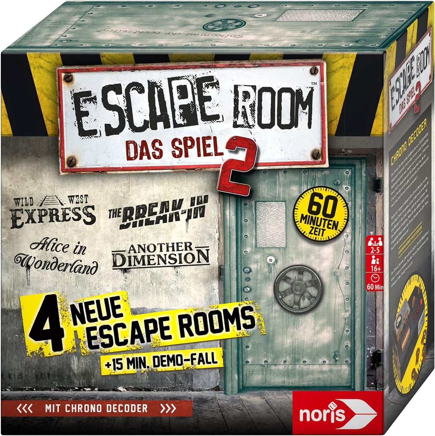 Escape Room Spiel mit Chrono Decoder (ab 16)