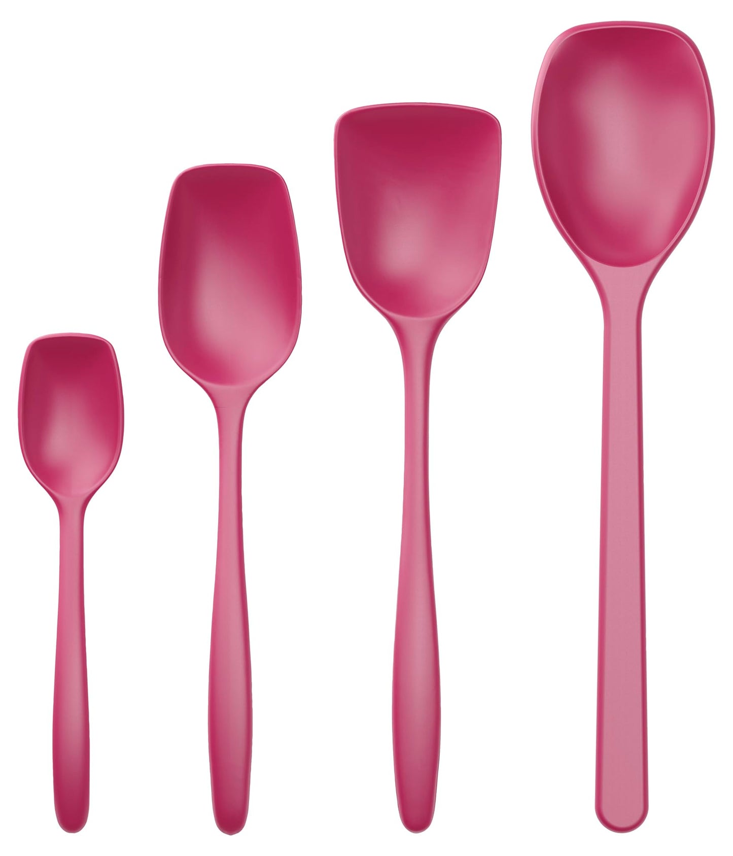 Classic 4-teiliges Kochlöffel-Set , hitzebeständig, Beetroot One Size