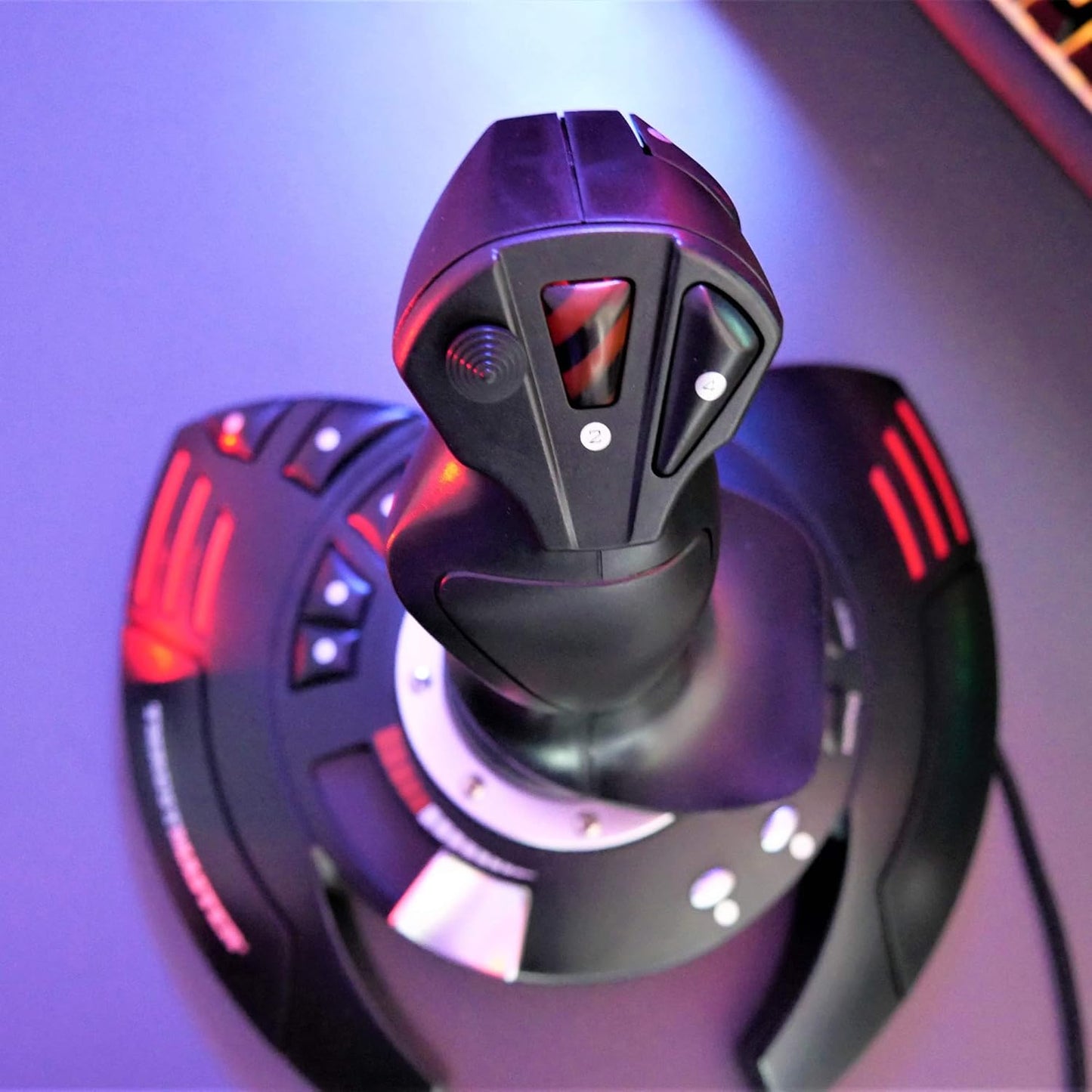 T.Flight Stick X Joystick mit Schubhebel und Rudersteuerung, T.Flight Stick X