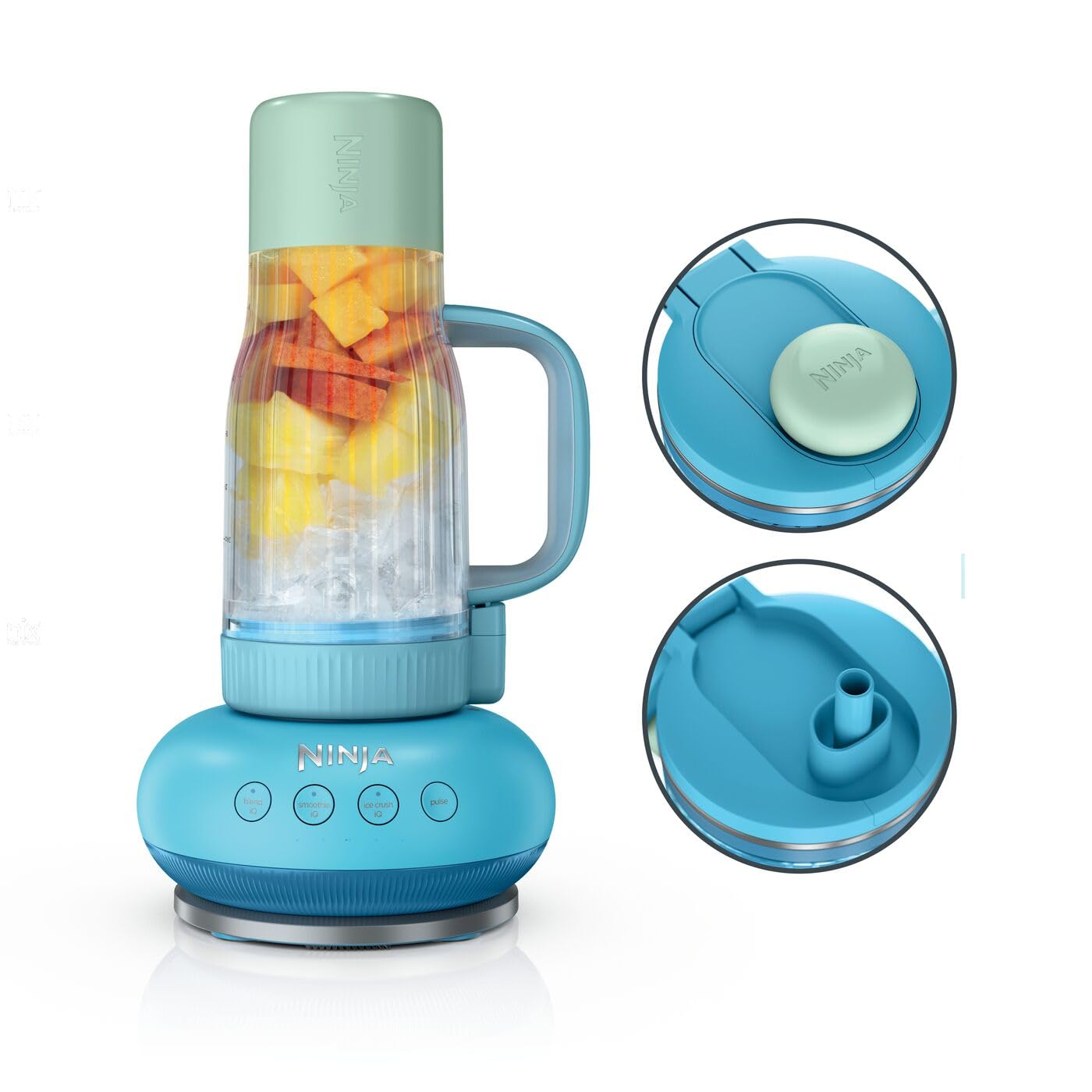 BlendBoss Mixer mit tragbarem Becher, 32 x 18.3 x 29 cm Blaue Himbeere