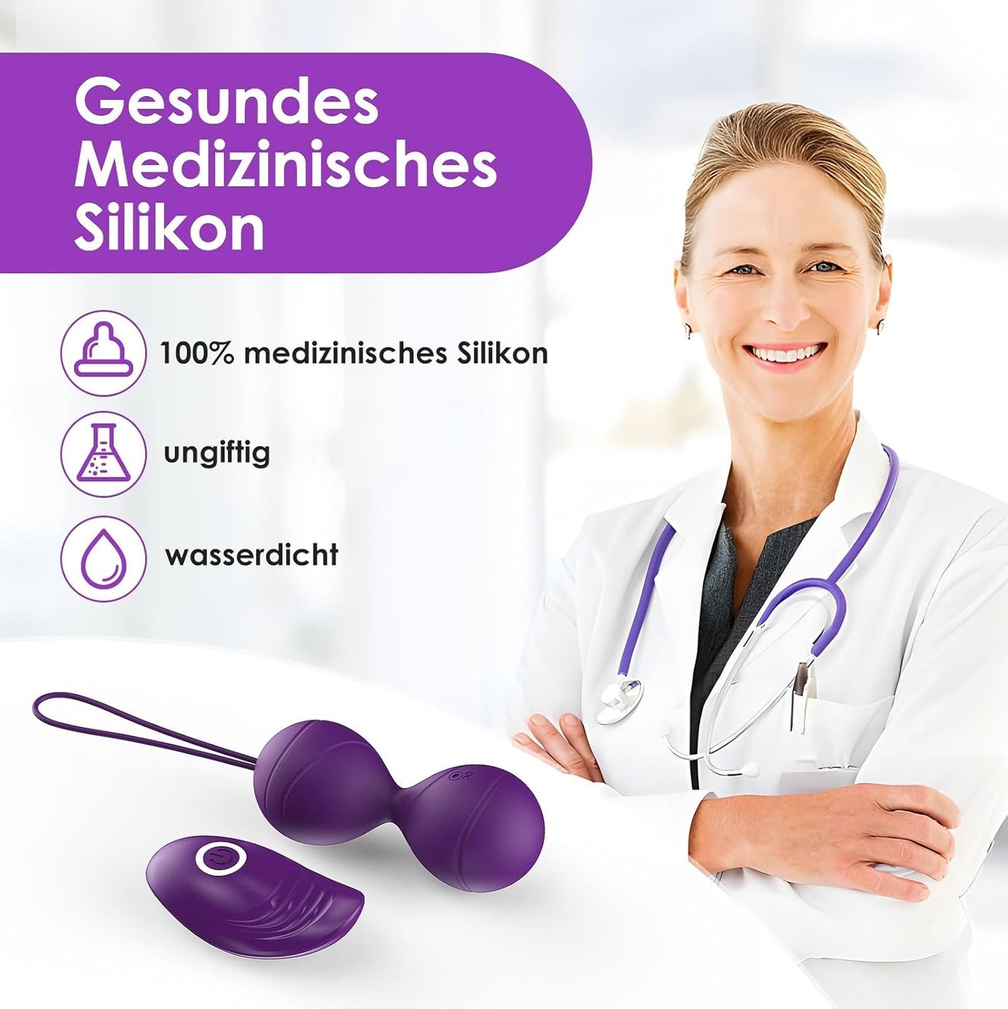 Liebeskugeln mit Vibrationsmodi, 1 Stück (1er Pack)