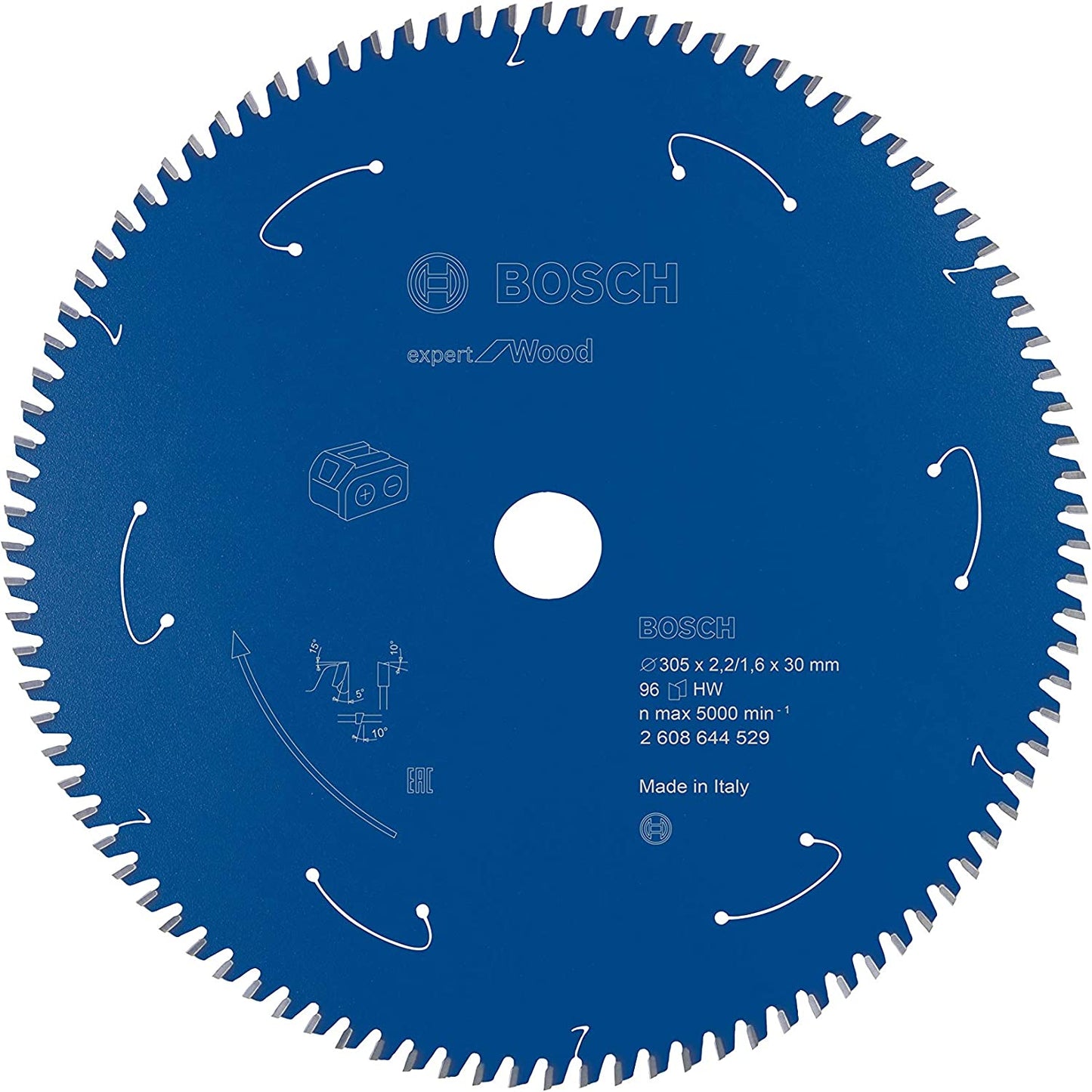 Kreissägeblatt Expert for Wood, 305mm, Ø 305 x 2,2/1,6 x 30 mm 96 Zähne
