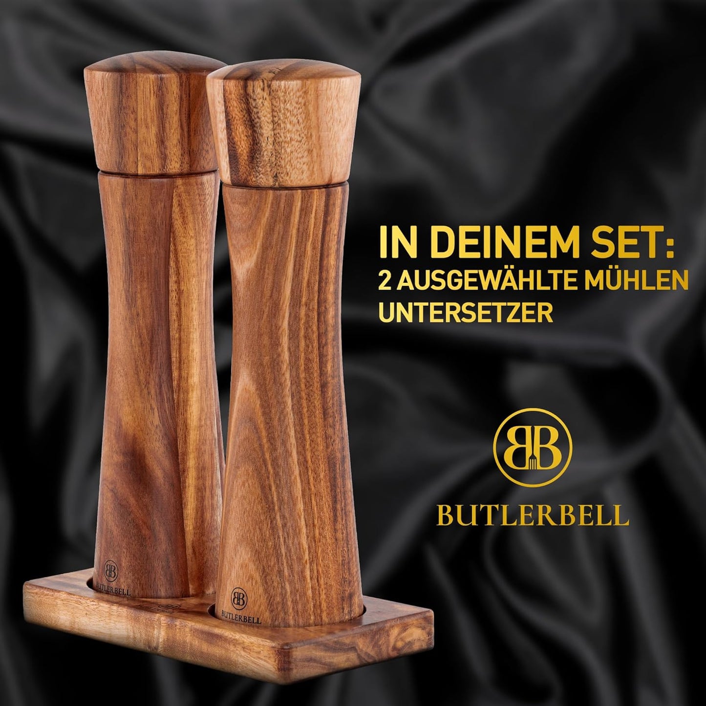 Salz- & Pfeffermühlen-Set, Ohne Geschenkbox
