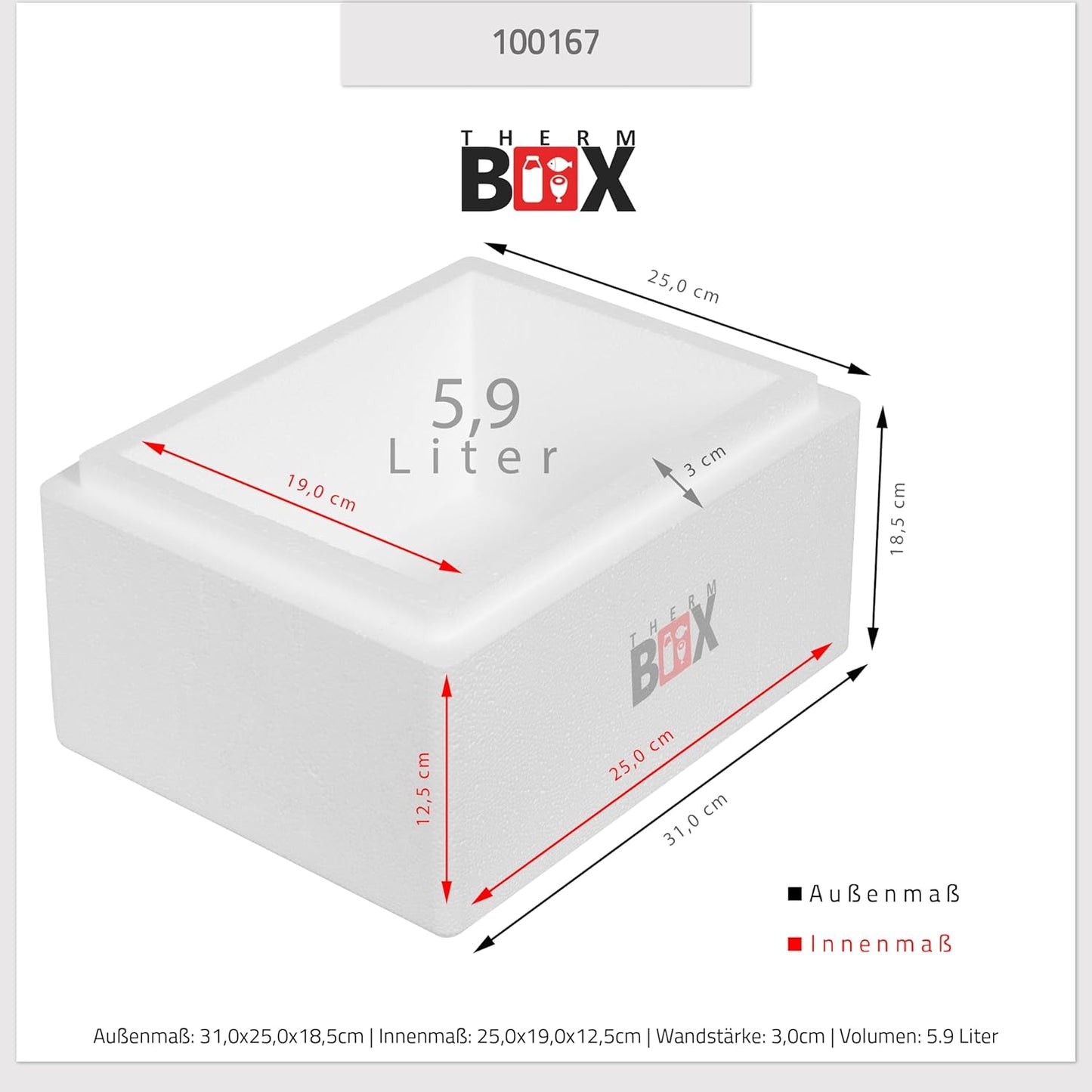 Thermobox, Weiss 5W - 5,9 L
