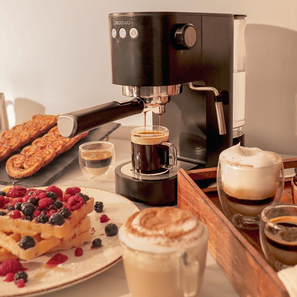 Espressomaschine Cafelizzia Fast, Schwarz | Schnell Ohne Manometer