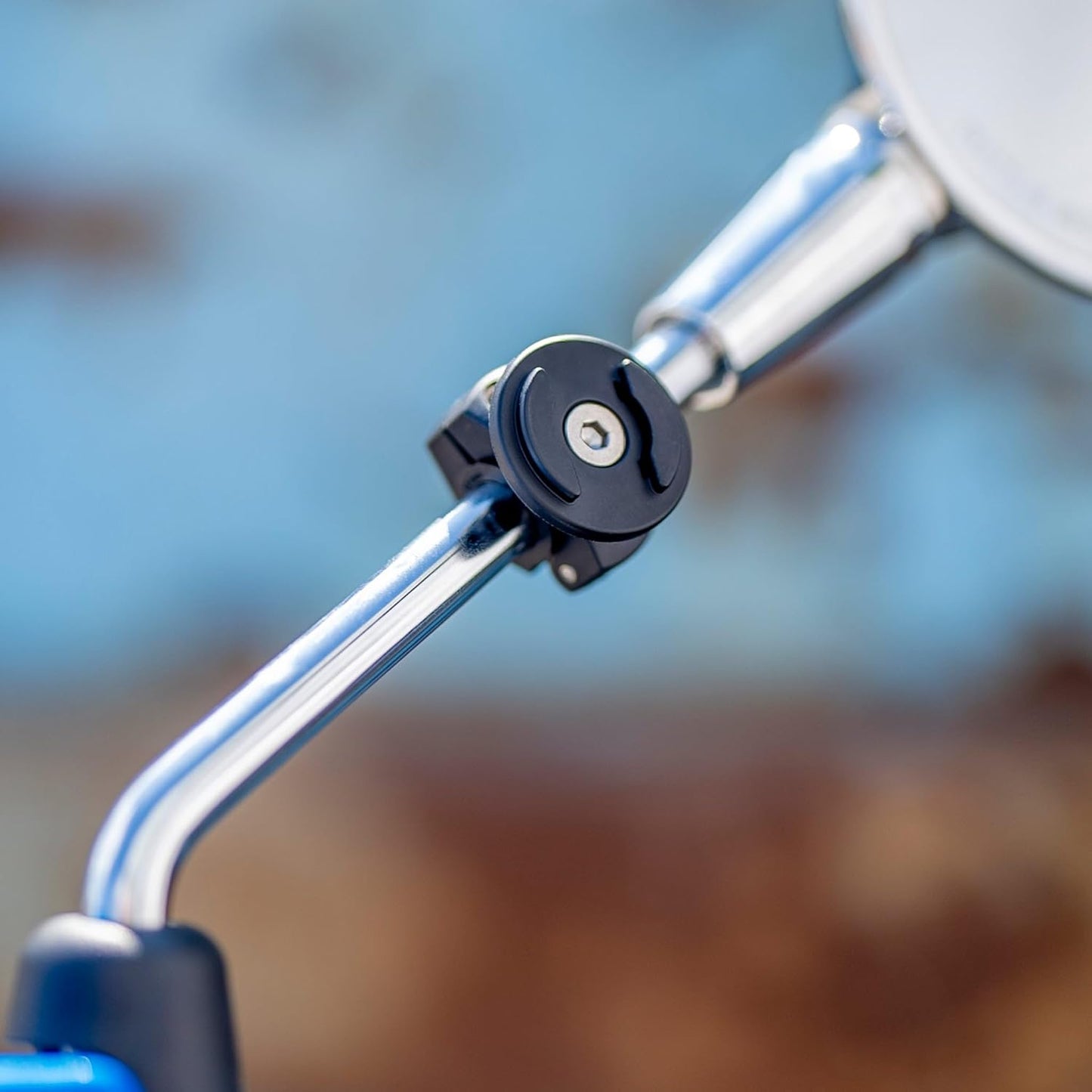 Smartphone-Halterung Mirror Mount für Motorräder und Roller, Single