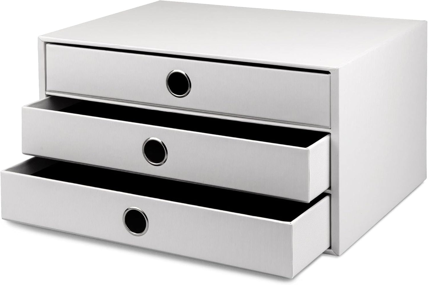 Soho Schubladenbox mit 3 Schubladen, Weiss