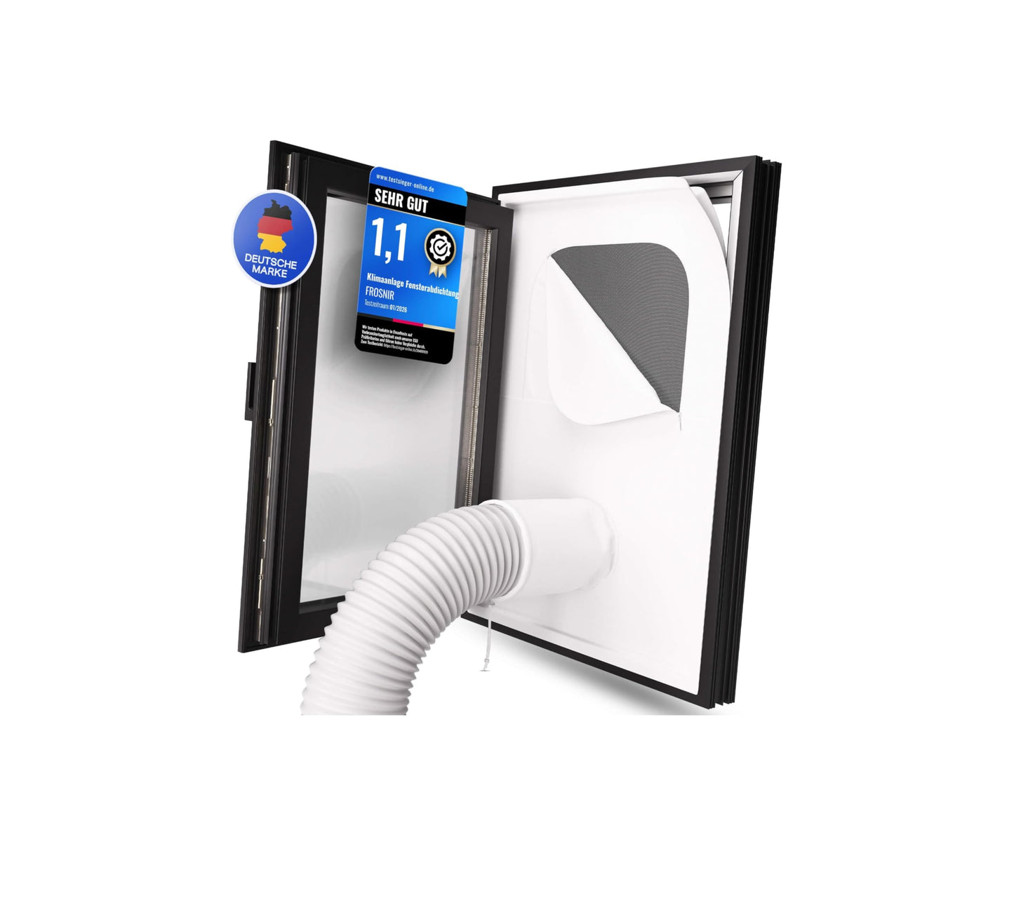 Fensterabdichtung für mobile Klimageräte (L3), L3