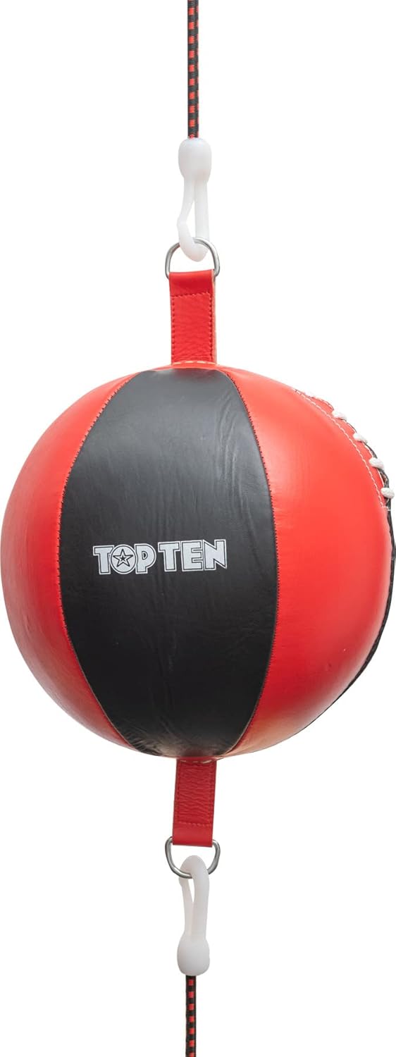 Doppelendball Trainingsgerät, Rot - Schwarz