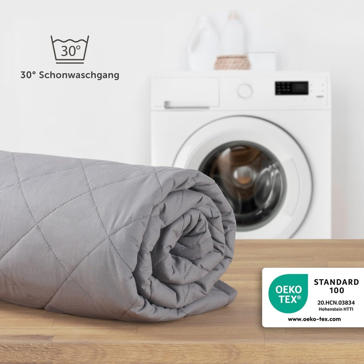 Gewichtsdecke mit Glasperlenfüllung (6kg), 6kg