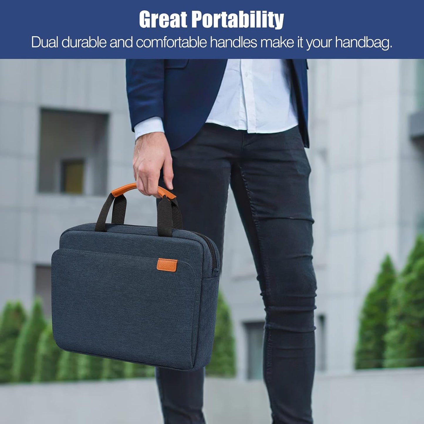 Tablet-Schutztasche mit Schultergurt (12.9 Zoll), 12.9 Indigo