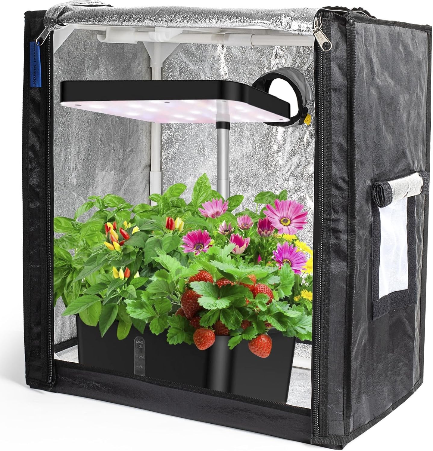 Mini-Growzelt für Indoor-Pflanzen (48x35x55 cm), 48x35x55 CM