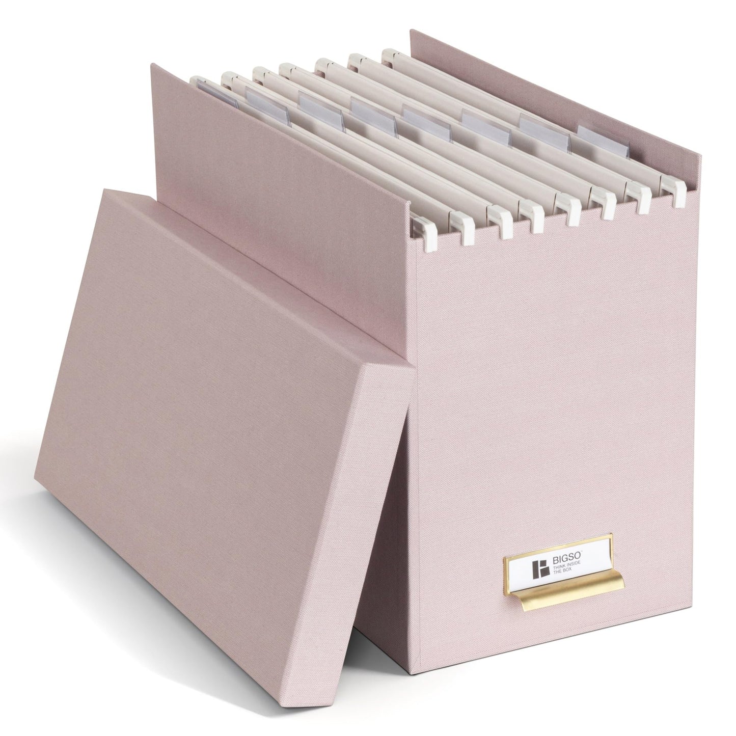 Hängeregisterbox Johan, Rosa 35 x 18.5 x 27 cm