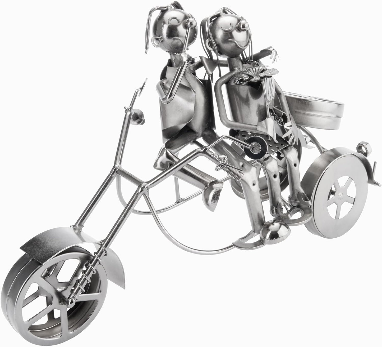 Flaschenhalter Paar auf einem Motorrad