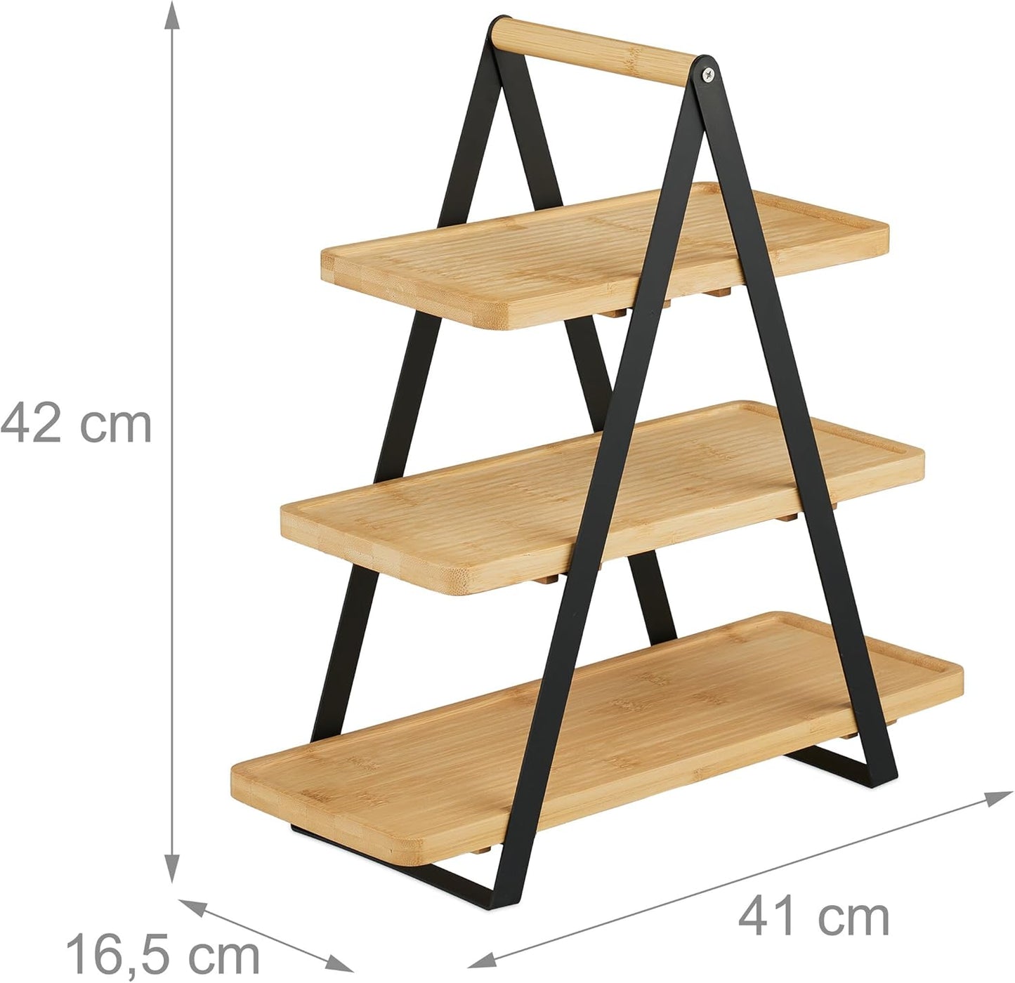 Etagere mit 3 Etagen, 3 Etagen