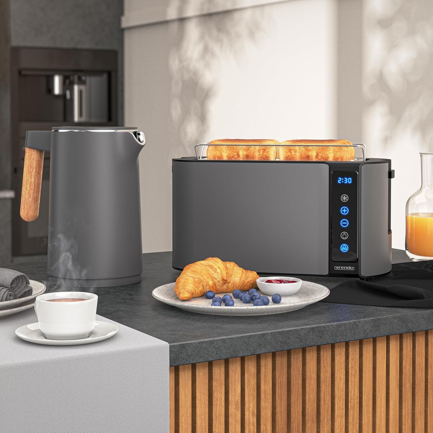 Wasserkocher-Toaster-Set, B: Set 2