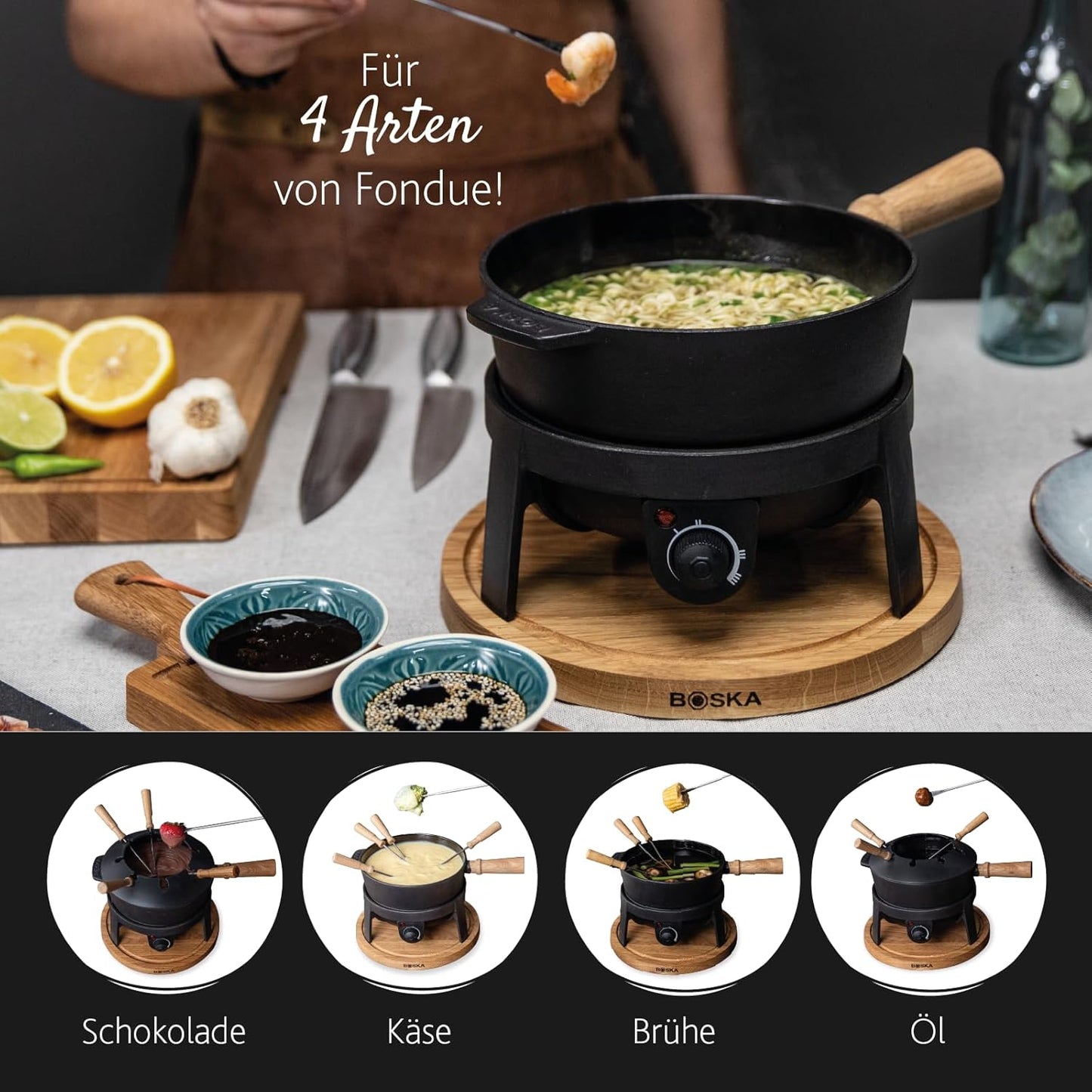 Fondueset Elektrisch Pro