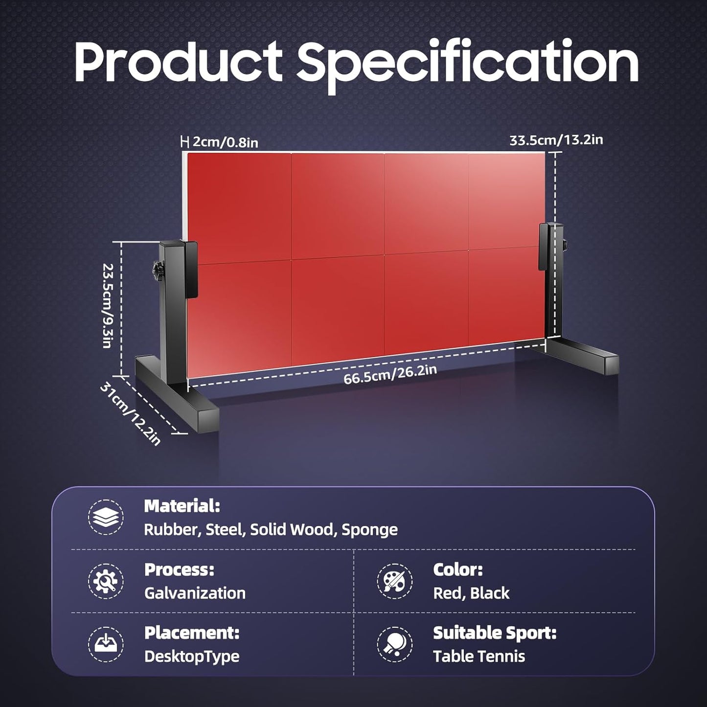 Tischtennis Rebound Board