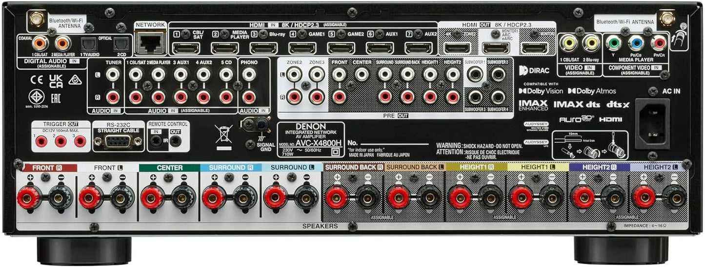 AVC X4800H, Schwarz