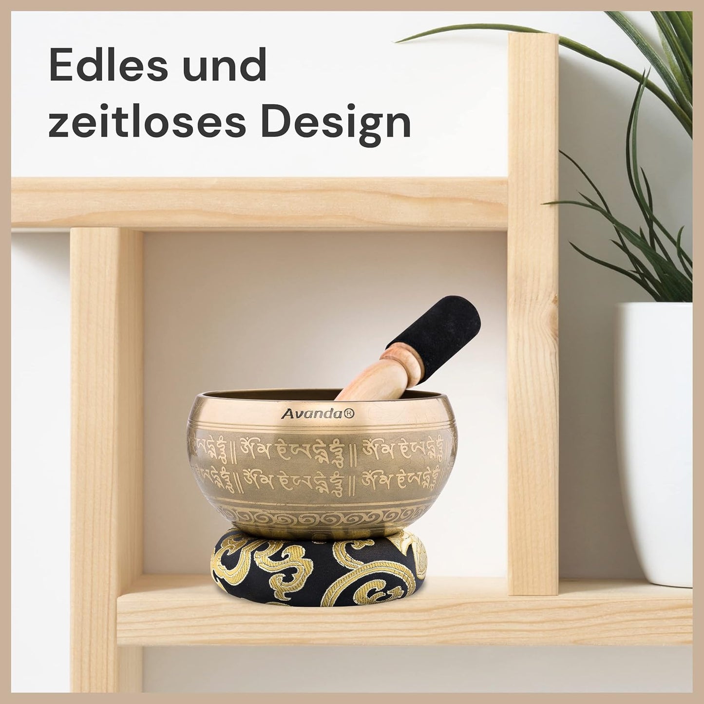 Klangschalen-Set für Meditation und Yoga