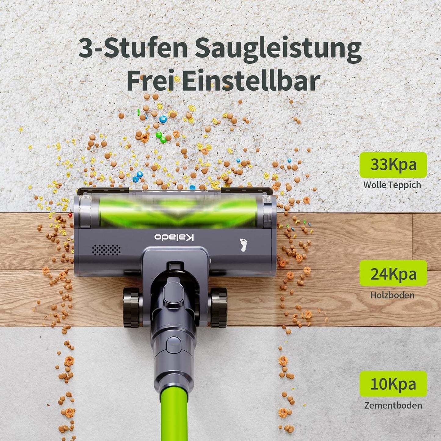10in1 Akkustaubsauger KCV600