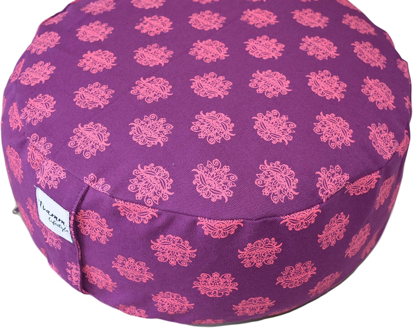 Meditationskissen, Aubergine