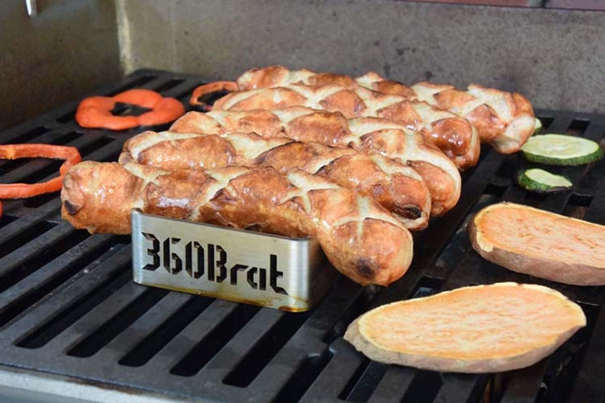 Bratwursthalter für 5 Würste (3mm)