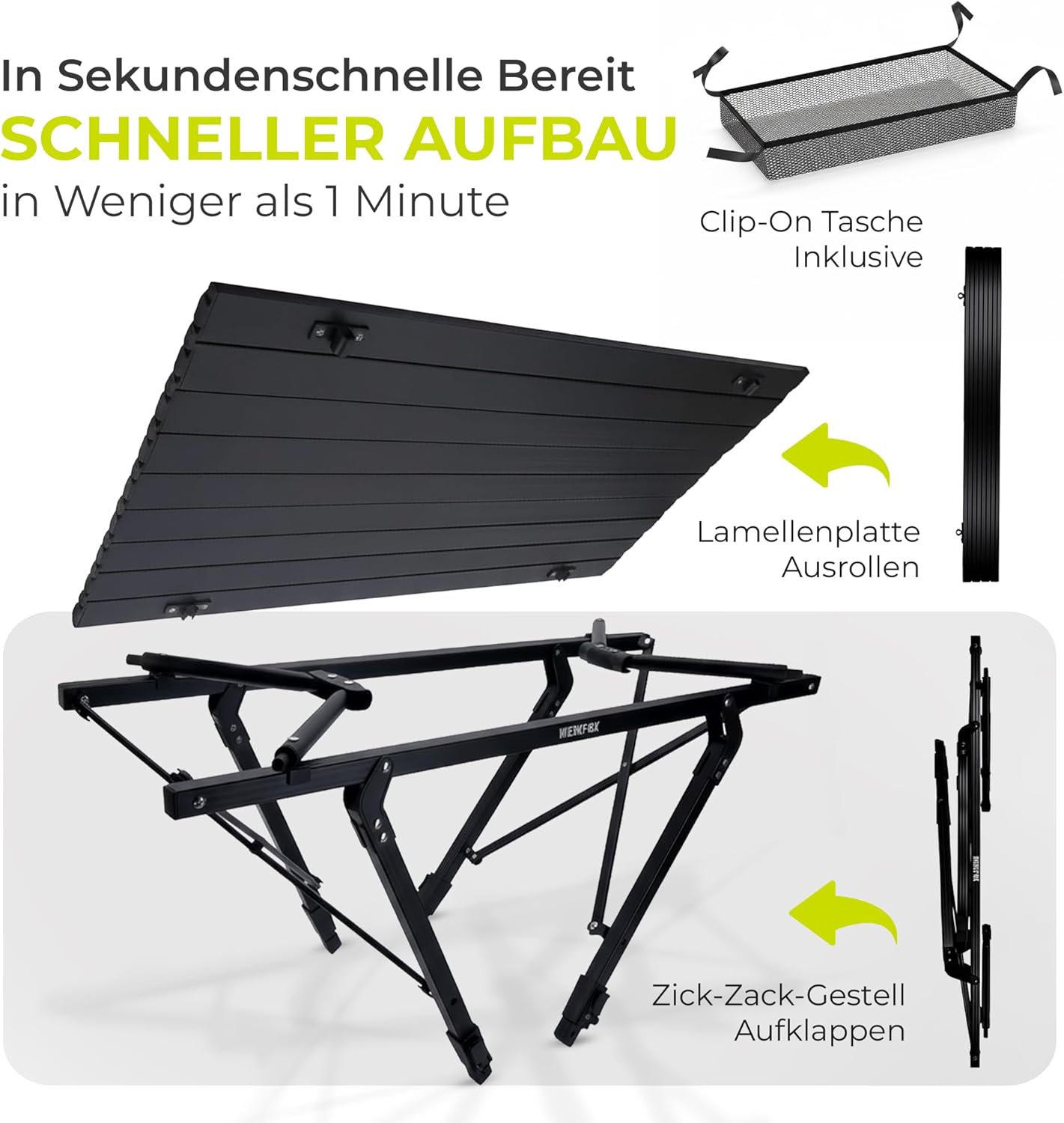 Klappbarer Campingtisch