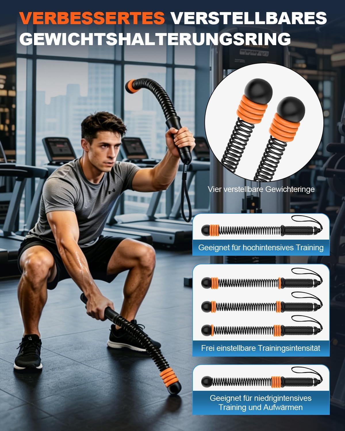 Tragbare Battle Ropes