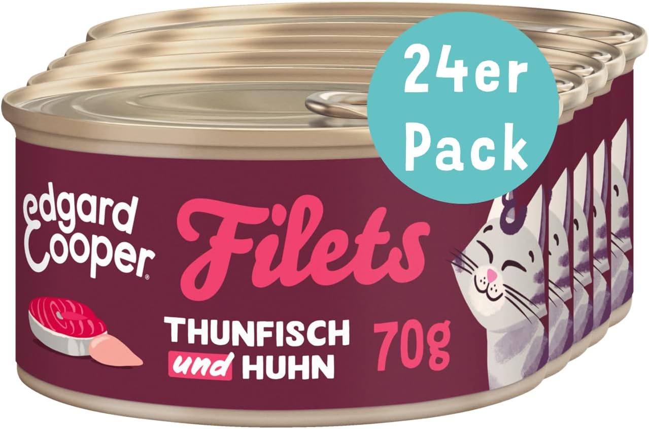 Filets, Thunfisch/Huhn, 70 g (24er Pack)