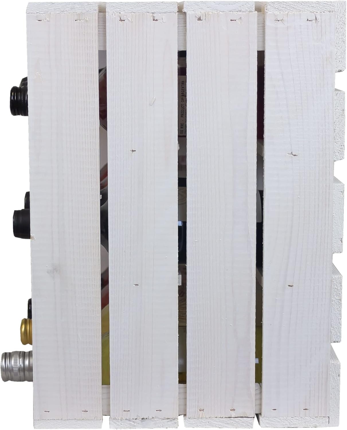 Flaschenregal Henry für 12 Flaschen, Weiss