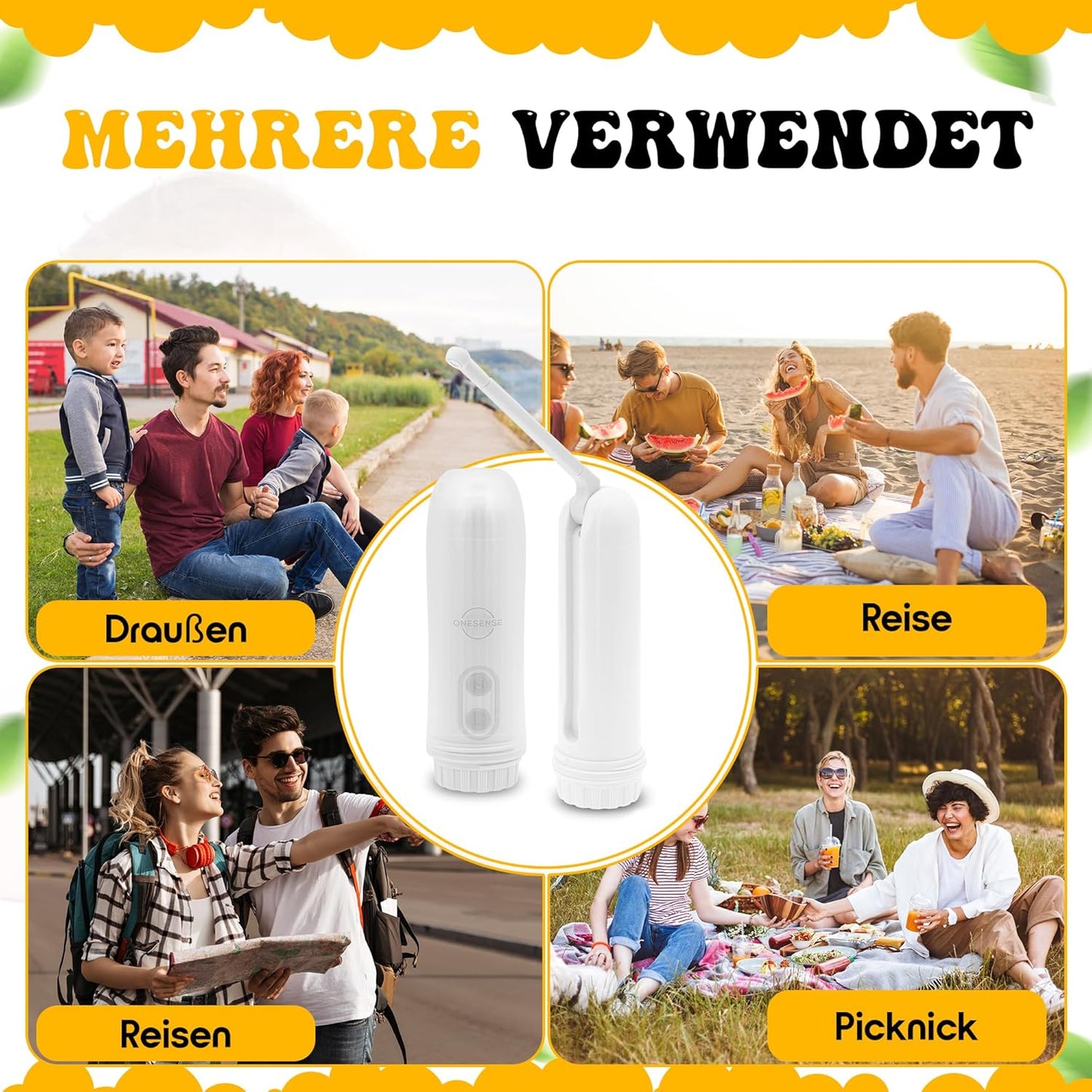 Elektrisches Reisebidet