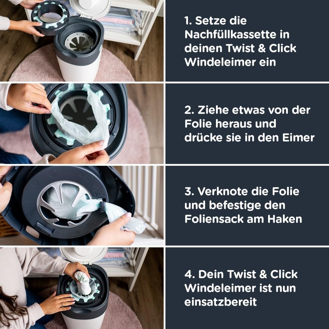 Twist & Click Nachfüllkassetten, 1 stück (1er Pack)