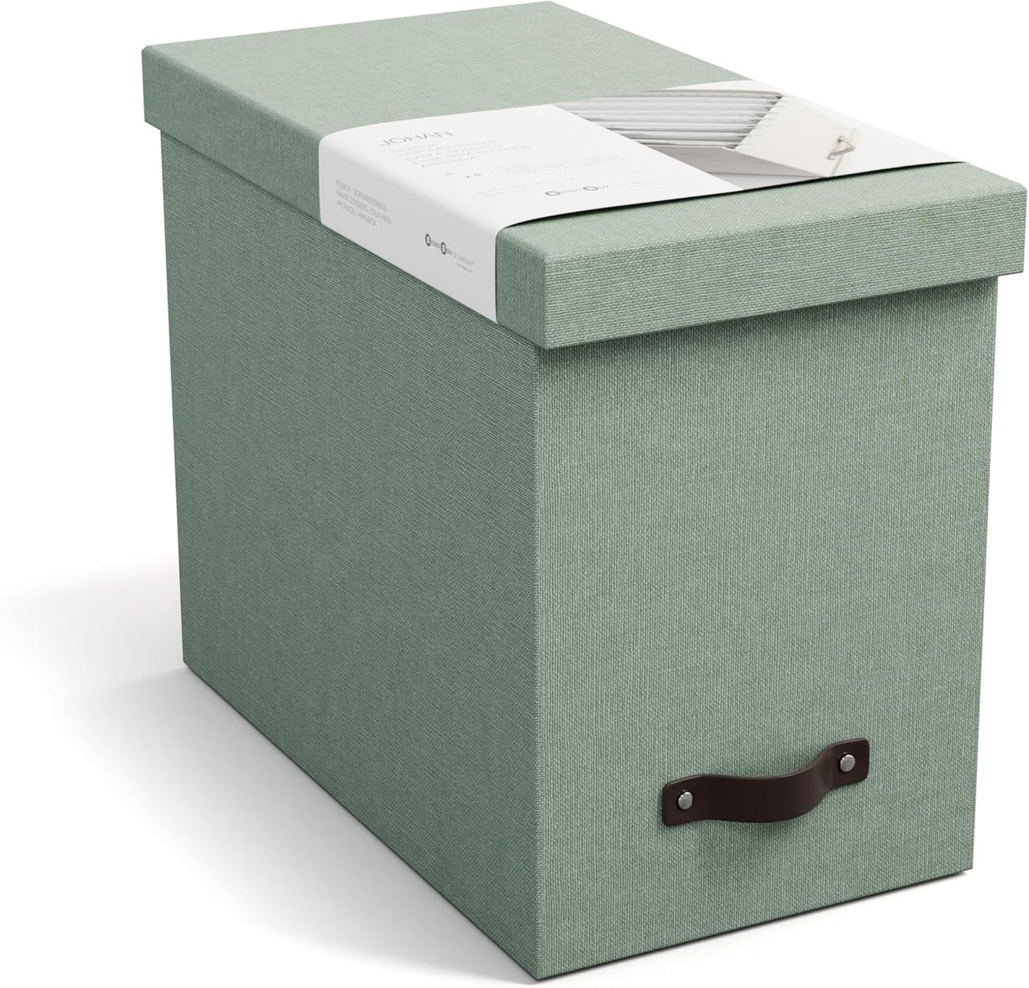 Hängeregisterbox für A4-Dokumente, Soft Teal C16 35 x 18.5 x 27 cm
