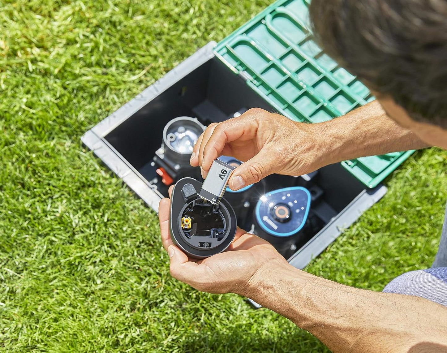 Steuereinheit für automatische Bewässerung, Steuerteil 9 V Bluetooth