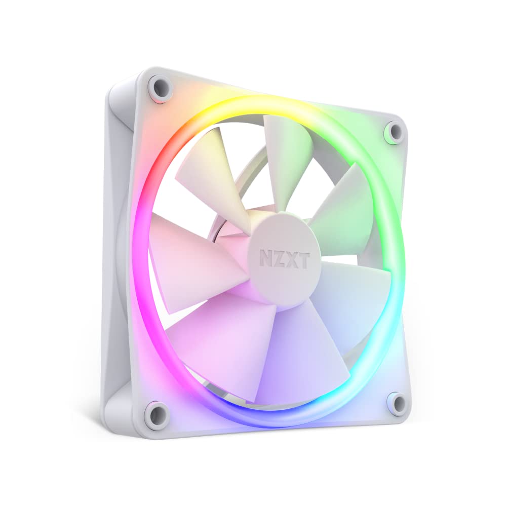F120 RGB Single 120x120x26, Gehäuselüfter, Weiss 120mm RGB
