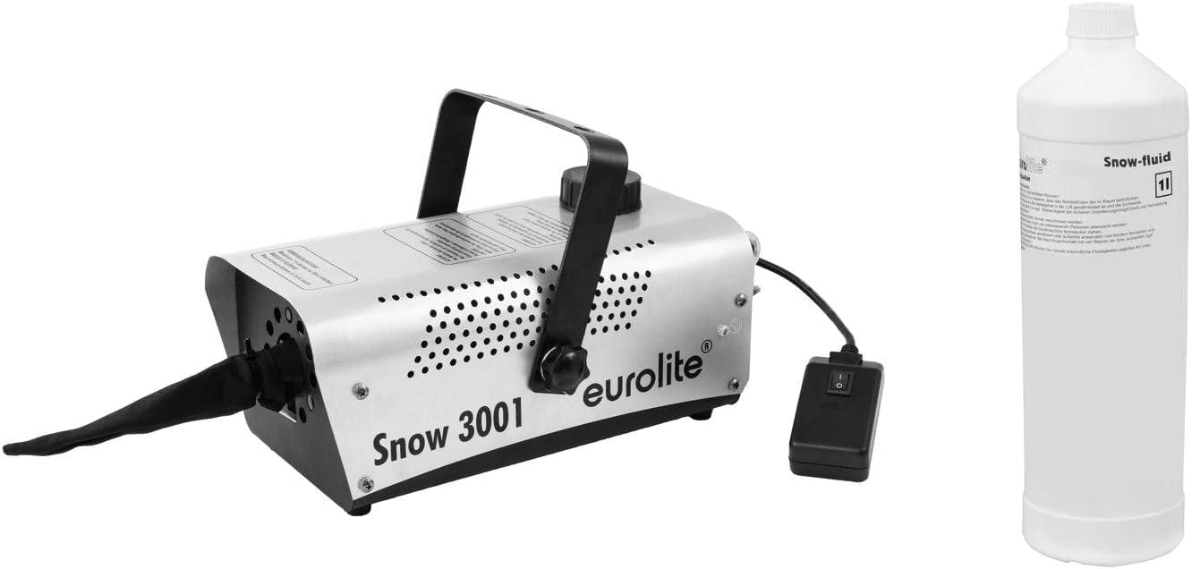 Mini-Schneemaschine mit Schneefluid