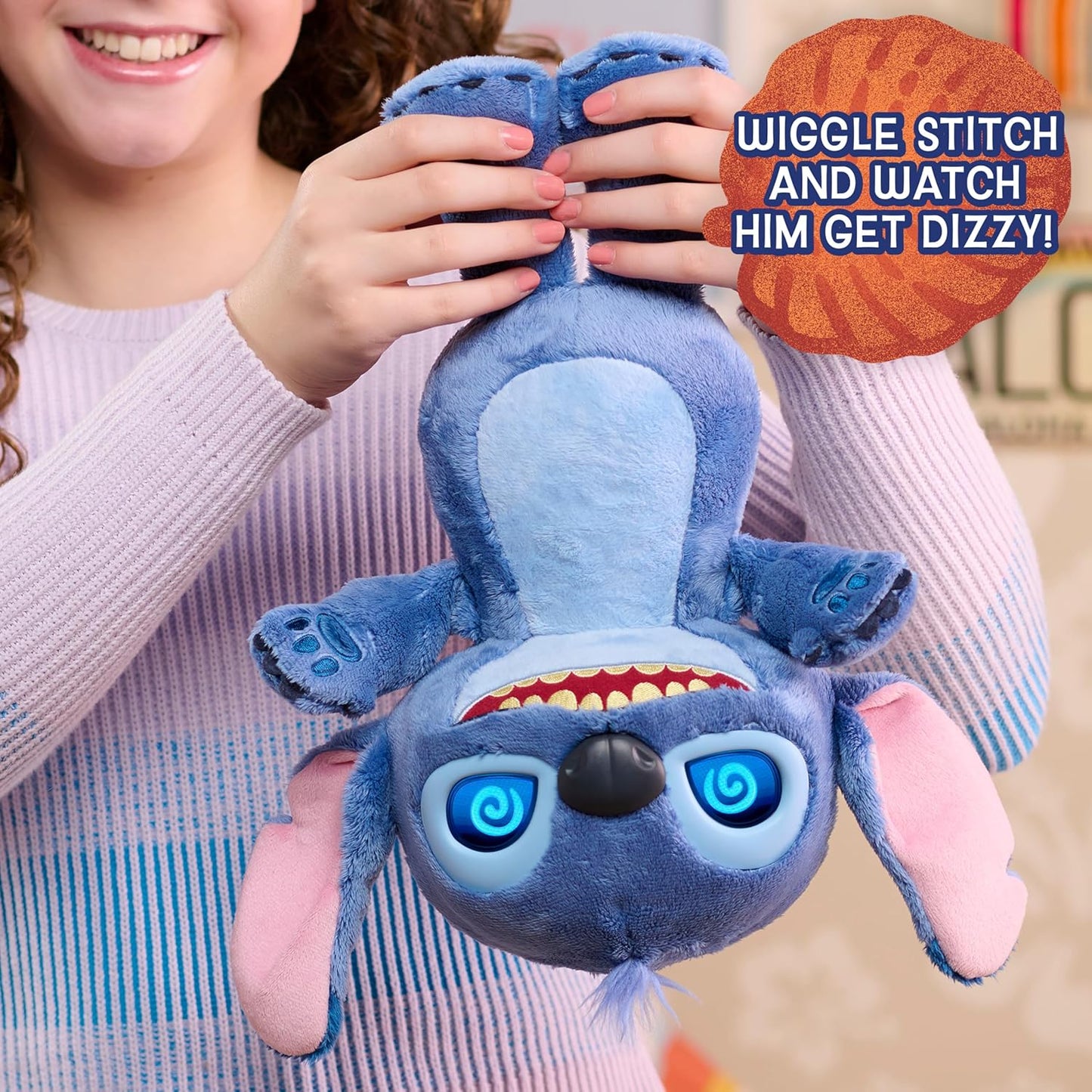 Disney Stitch Interaktives Plüschtier, Stitch Movie Many Moods