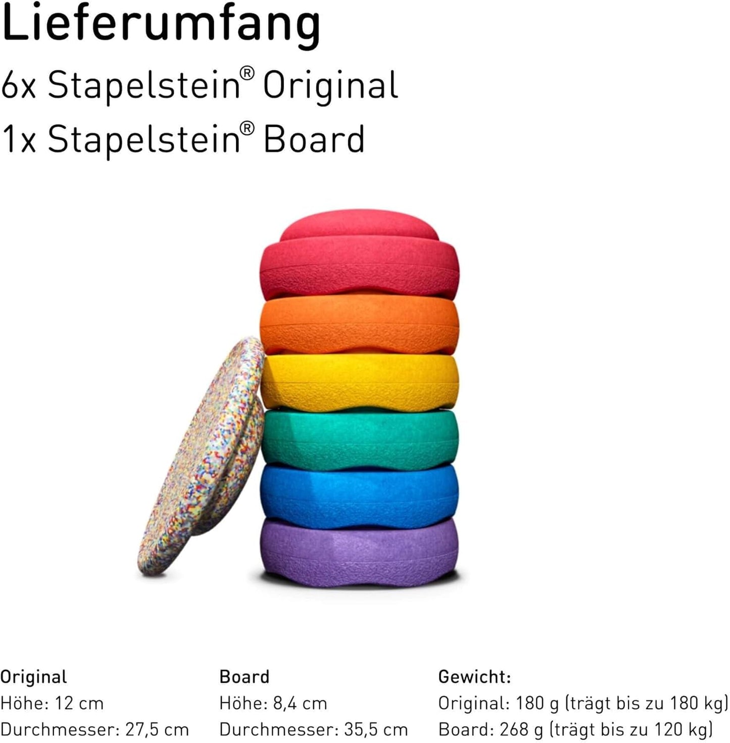Balanciersteine - Rainbow, Rainbow Set