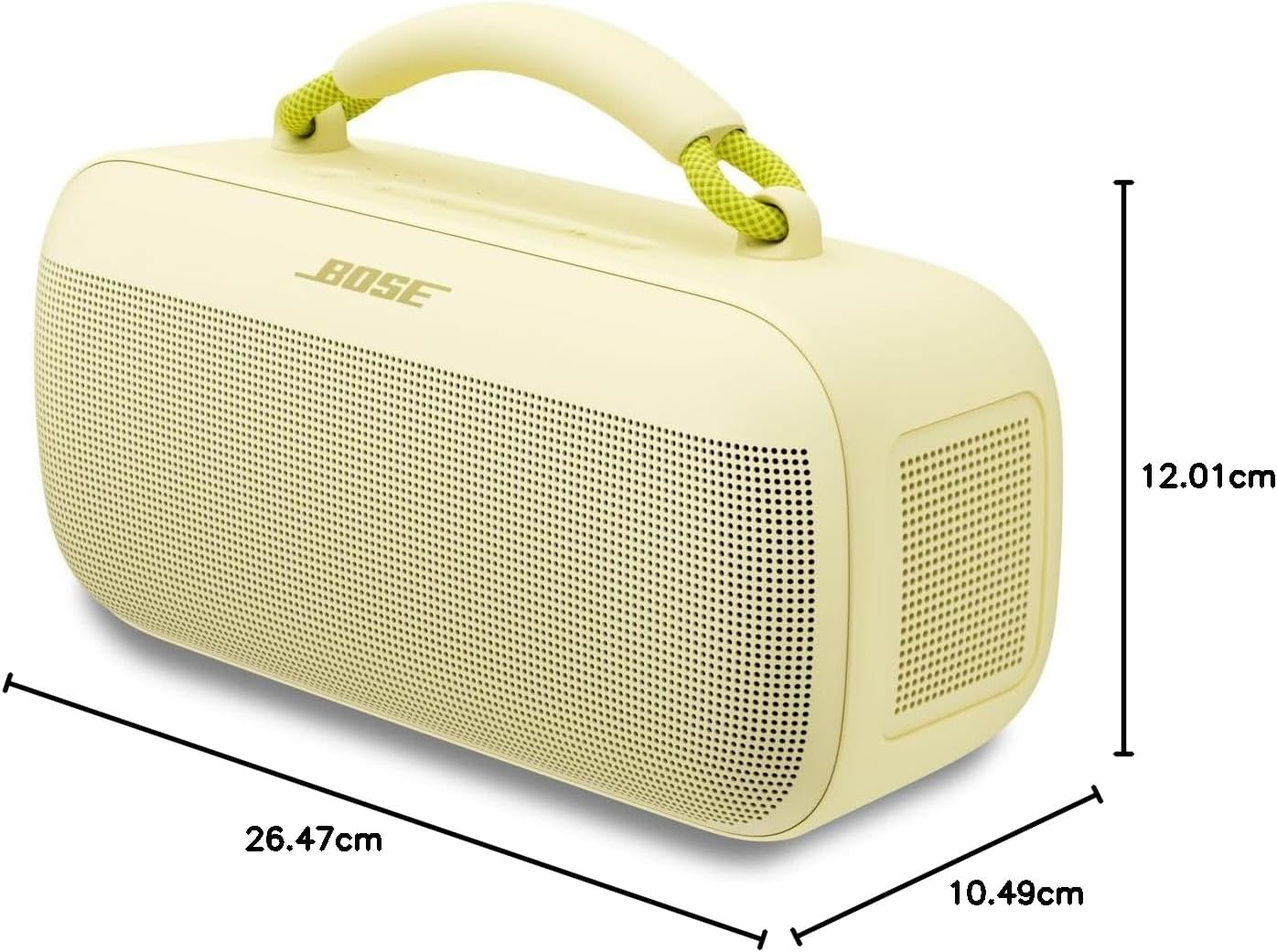 SoundLink Max Lautsprecher mit AUX-Eingang, Zitrusgelb