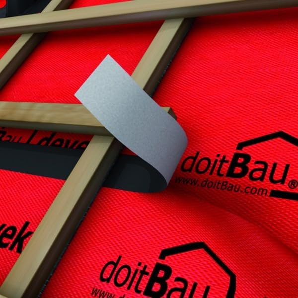 UV Klebeband für Unterspannbahn, 2 Stück, 60mm x 25m