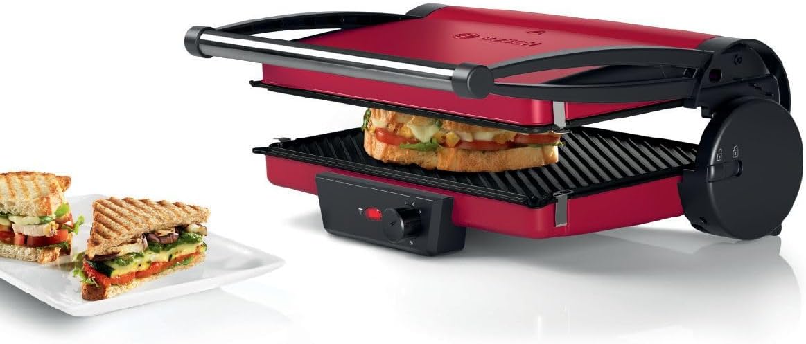 3-in-1 Kontaktgrill TCG4104 mit herausnehmbaren Grillplatten