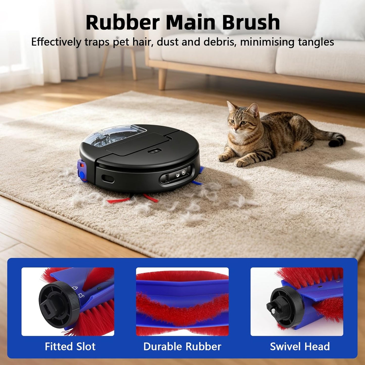 18-teiliges Ersatzteil-Set für Dyson Spot+ Scrub AI