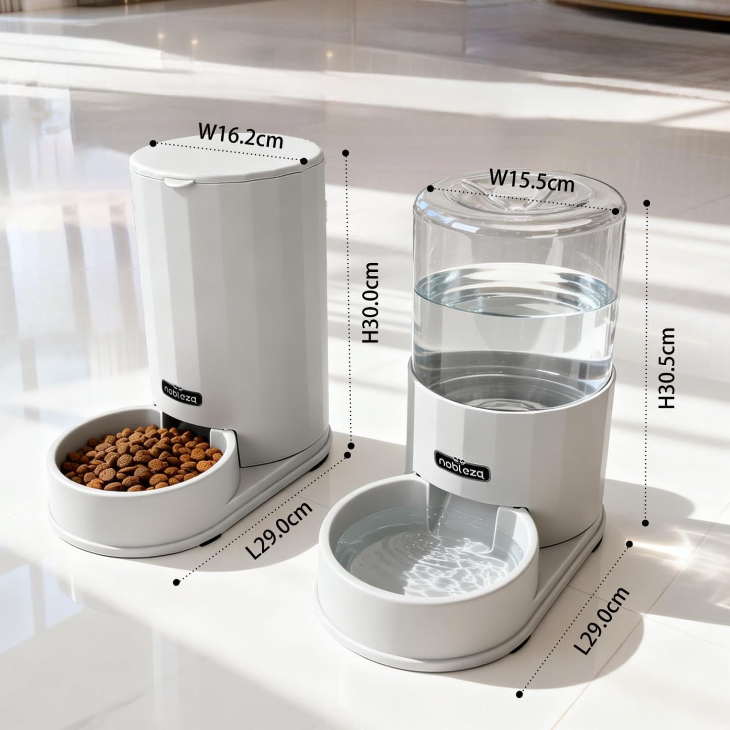 Automatischer Futter- und Wasserspender