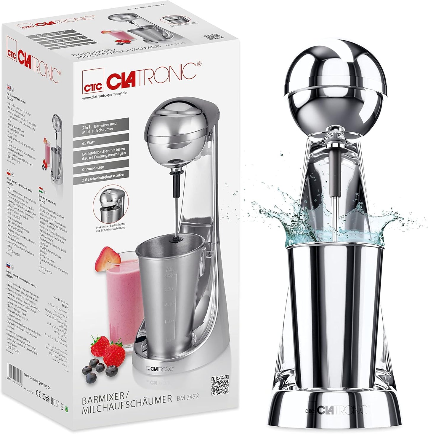 Barmixer & Milchaufschäumer BM 3472